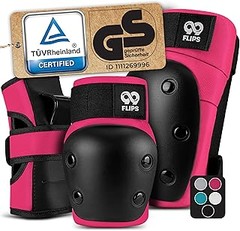 Opciones de protección al andar en bicicleta sin rodilleras ni coderas