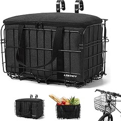 ¿Cómo comprobar si una cesta delantera metálica es compatible con mi bicicleta?