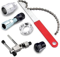 Herramientas para cassette y piñones de bicicleta