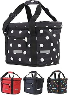 ¿Cuáles son los mejores materiales para bolsas de compras en bicicleta?