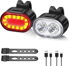 Las mejores luces recargables por USB para ciclistas urbanos