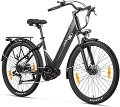 Bicicletas eléctricas urbanas con correa