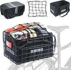 Descubre los diferentes tipos de cestas plegables para bicicletas