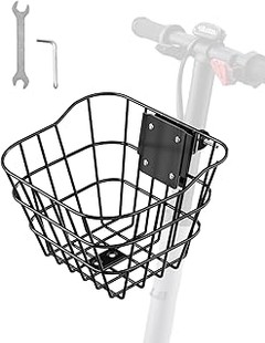 Pros y contras de usar cestas delanteras metálicas en bicicleta