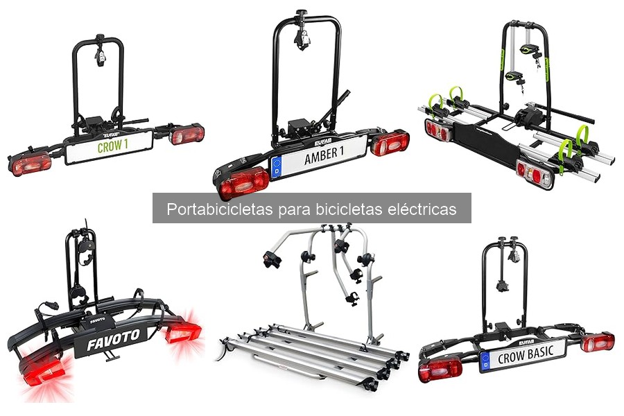 Accesorios Esenciales para Portabicicletas de Bicicletas Eléctricas