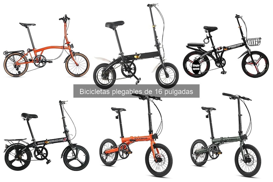 Accesorios imprescindibles para bicicletas plegables de 16 pulgadas