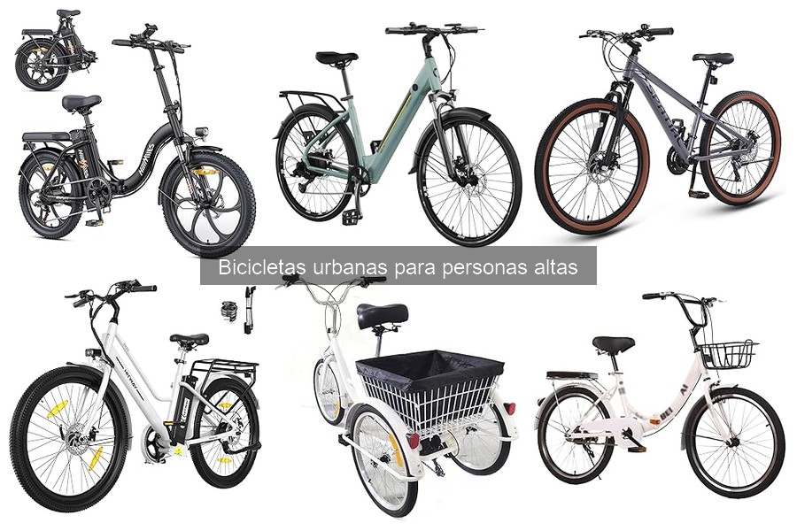 Accesorios imprescindibles para bicicletas urbanas de personas altas