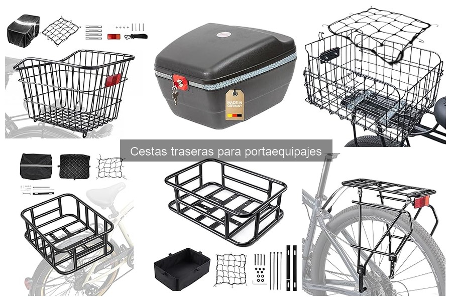 Accesorios imprescindibles para cestas traseras de bicicleta