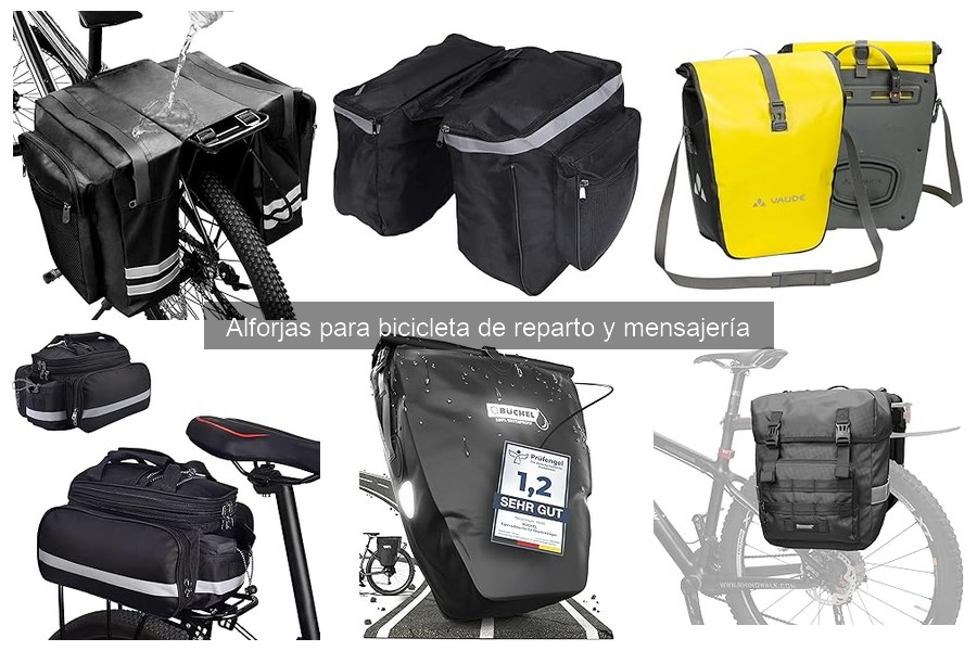 Alforjas para bicicleta de reparto: ¿Qué son y sus beneficios?