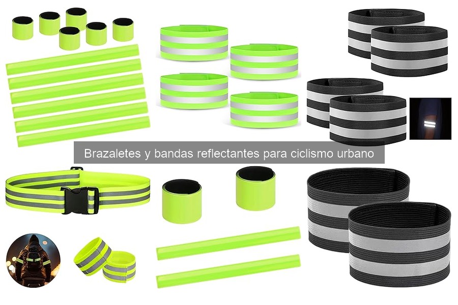 Alternativas a bandas reflectantes para ciclistas urbanos