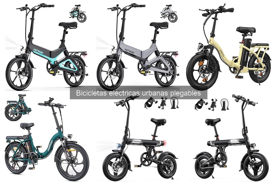 Alternativas a bicicletas eléctricas plegables para moverte