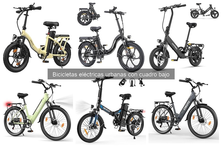 Alternativas a bicicletas eléctricas urbanas con cuadro bajo