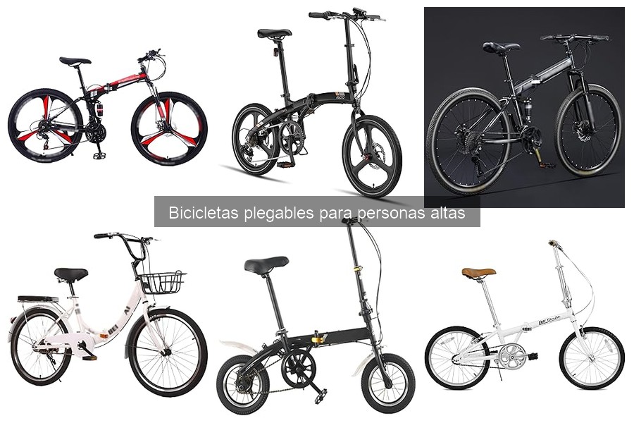 Alternativas a bicicletas plegables para personas altas