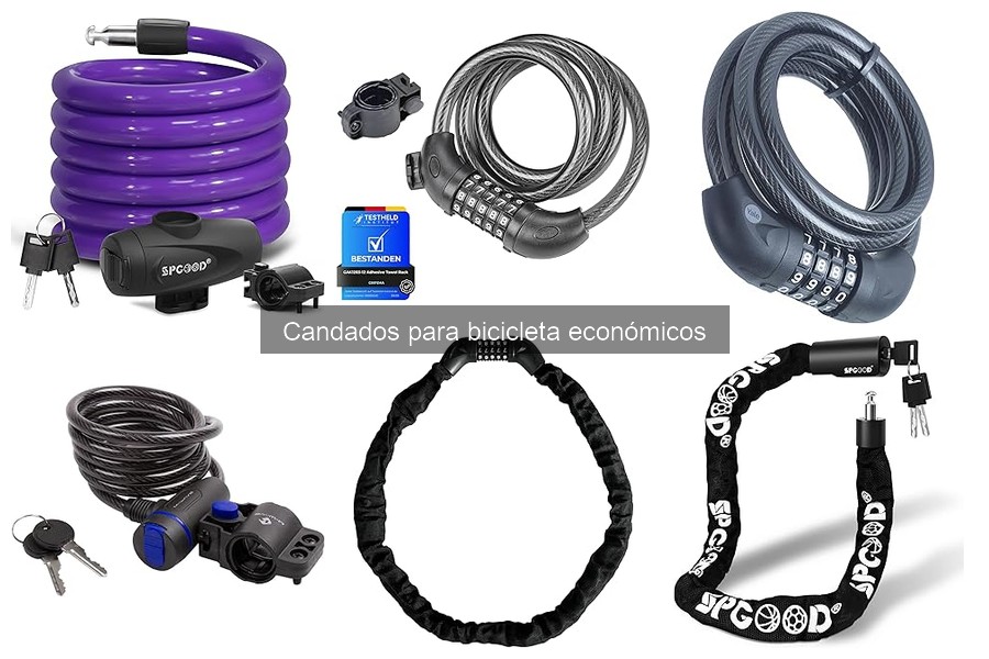 Alternativas a candados económicos para bicicleta