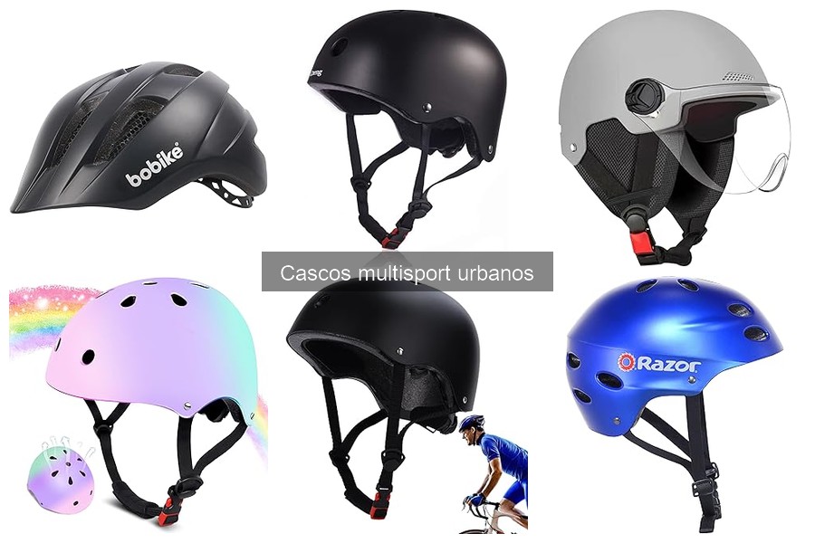 Alternativas a cascos multisport urbanos para tu seguridad