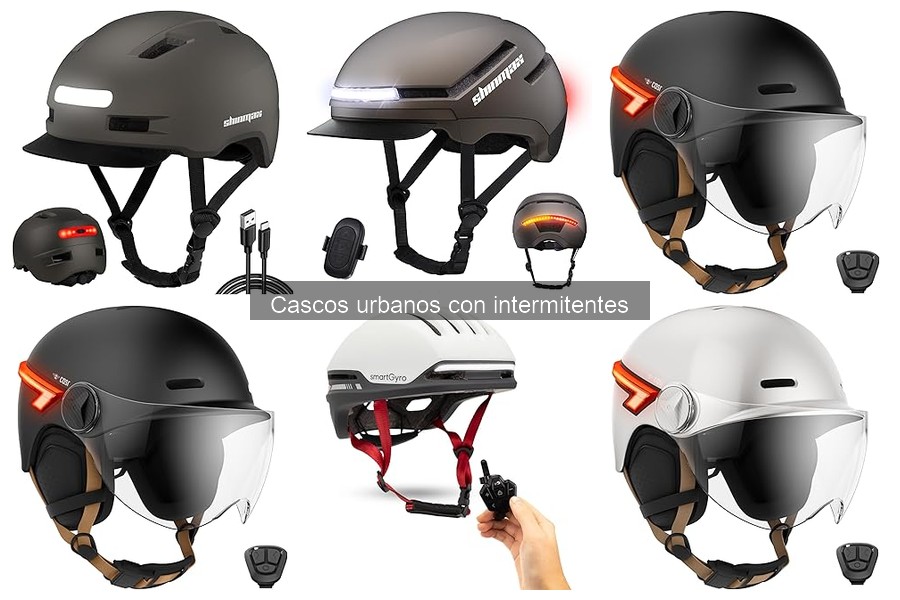Alternativas a cascos urbanos con intermitentes: ¡Descubre opciones!