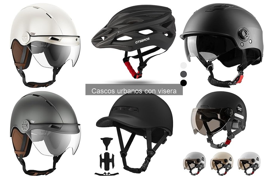 Alternativas a cascos urbanos con visera: opciones seguras