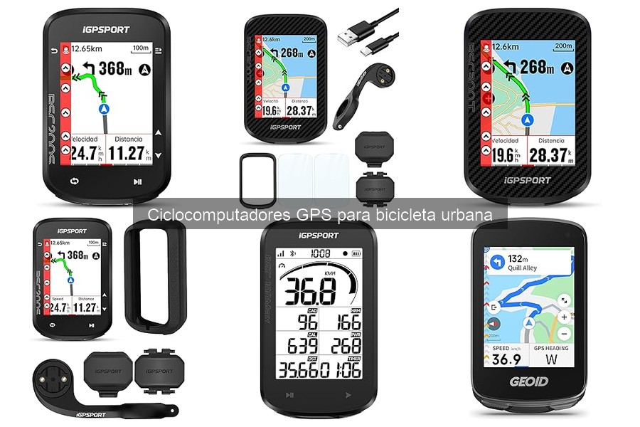 Alternativas a ciclocomputadores GPS para bicicletas urbanas