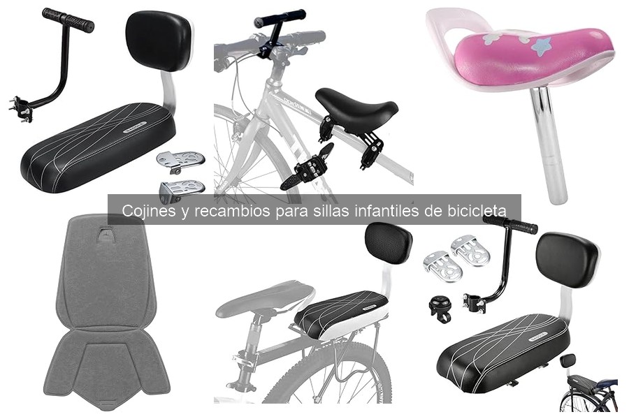 Alternativas a cojines para sillas infantiles de bicicleta