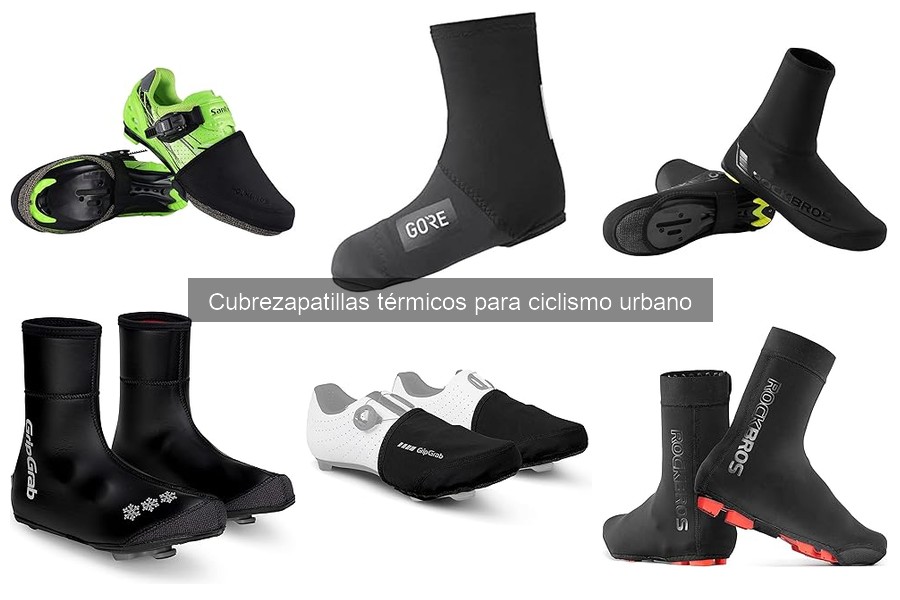 Alternativas a cubrezapatillas térmicos para ciclismo urbano