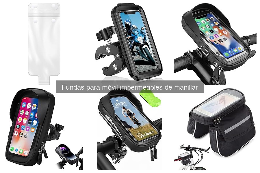 Alternativas a fundas impermeables para móvil en bicicleta