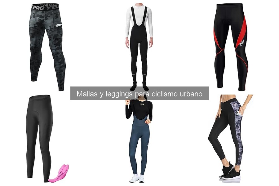 Alternativas a las mallas para ciclismo urbano: opciones efectivas
