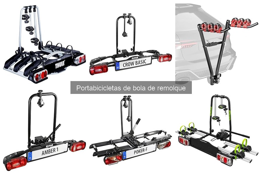 Alternativas a los portabicicletas de bola de remolque