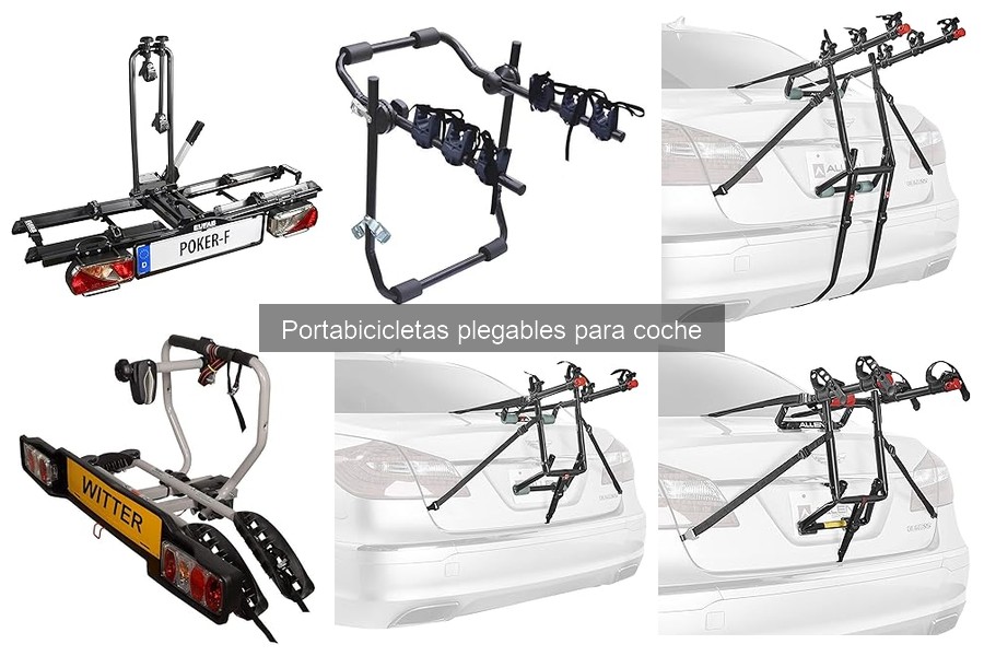 Alternativas a los portabicicletas plegables para coche