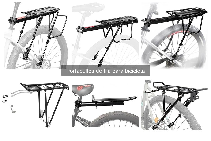 Alternativas a los portabultos de tija para bicicleta