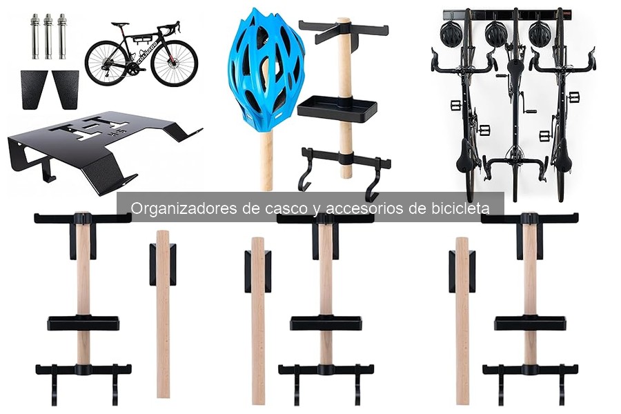 Alternativas a organizadores de casco para bicicletas
