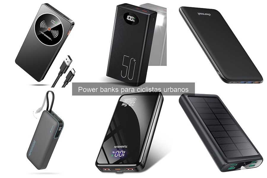 Alternativas a Power Banks para Ciclistas Urbanos