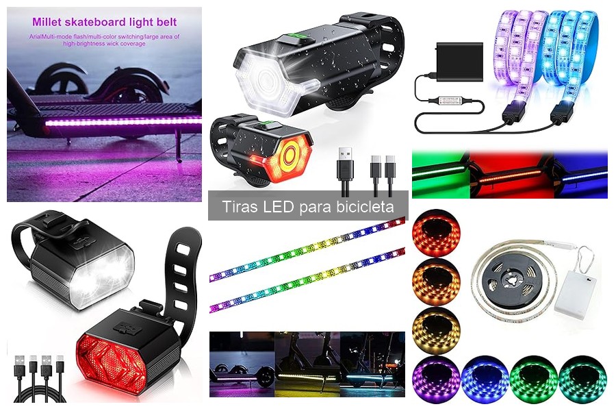 Alternativas a tiras LED para visibilidad en bicicleta