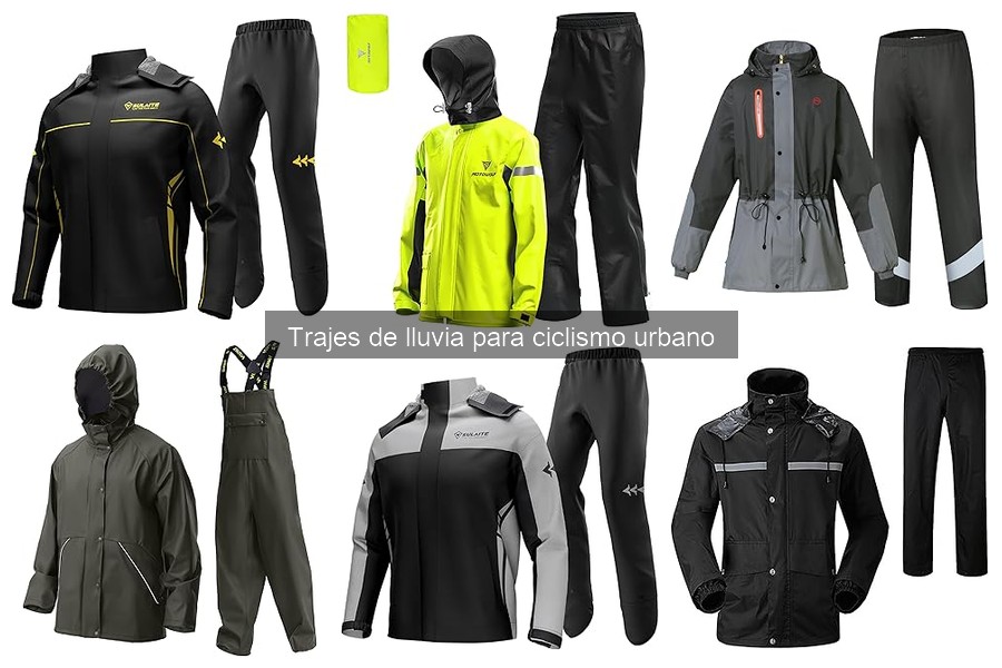 Alternativas a Trajes de Lluvia para Ciclismo Urbano