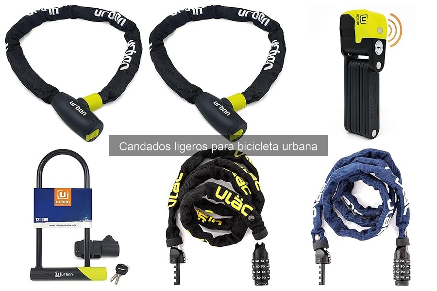Alternativas a un candado ligero para bicicleta urbana