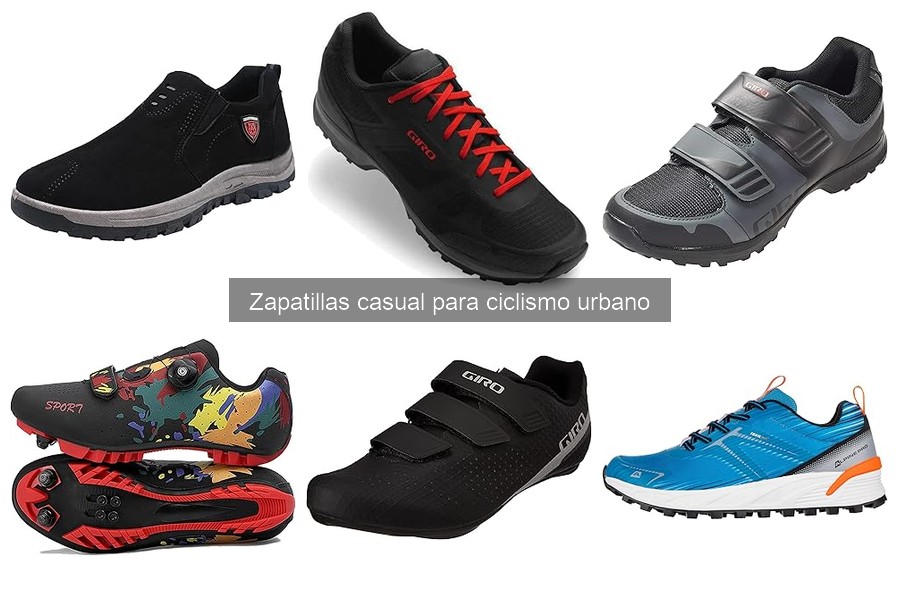 Alternativas a Zapatillas Casual para Ciclismo Urbano