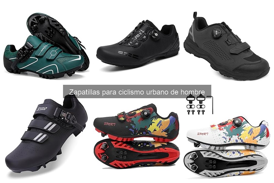 Alternativas a zapatillas de ciclismo urbano para hombres