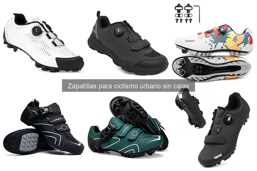 Alternativas a zapatillas para ciclismo urbano sin calas