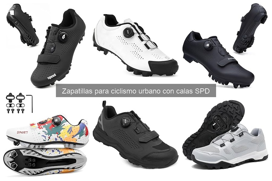 Alternativas a zapatillas SPD para ciclismo urbano