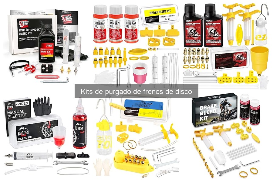 Alternativas al kit de purgado de frenos de disco