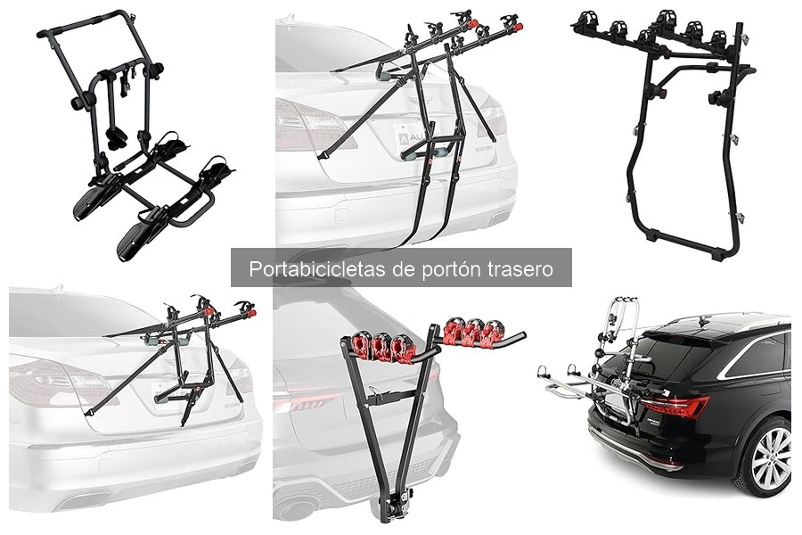 Alternativas al portabicicletas de portón trasero