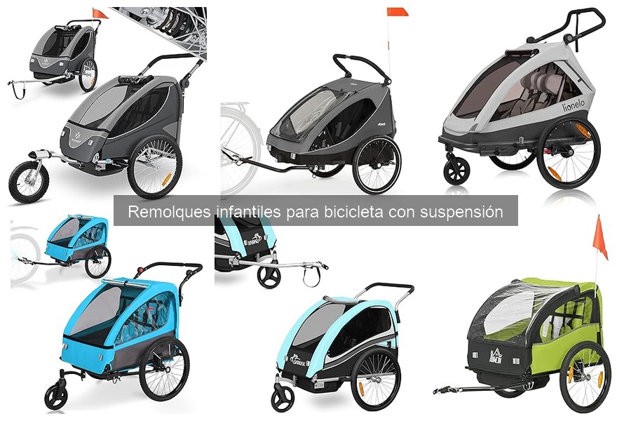 Alternativas efectivas a remolques infantiles con suspensión