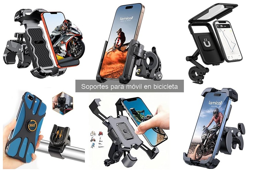 Alternativas efectivas a soportes para móvil en bicicleta