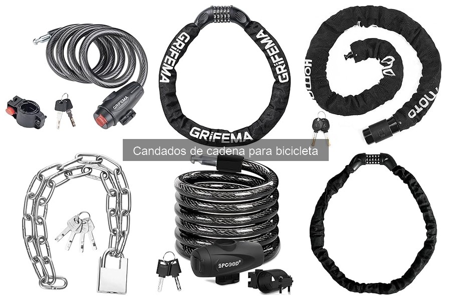 Alternativas eficaces a los candados de cadena para bicicleta