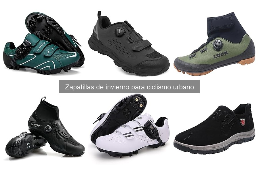 Beneficios de las Zapatillas de Invierno para Ciclismo Urbano