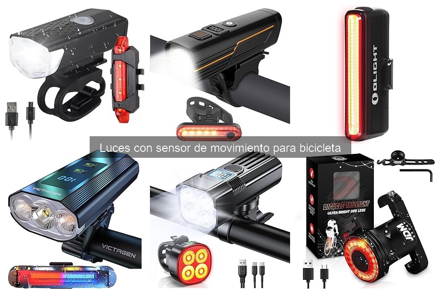 Beneficios de luces con sensor de movimiento para bicicleta