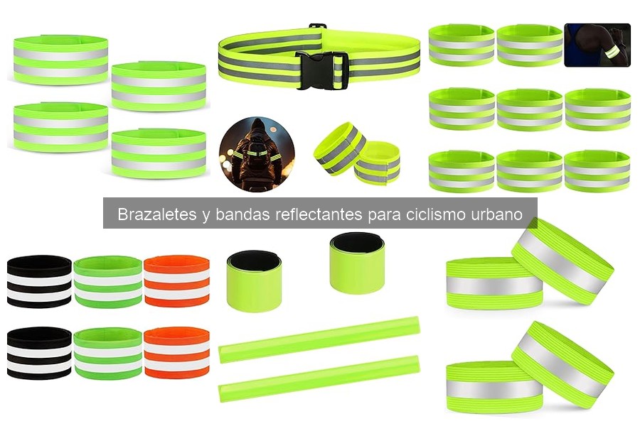 Beneficios de usar brazaletes reflectantes en ciclismo urbano