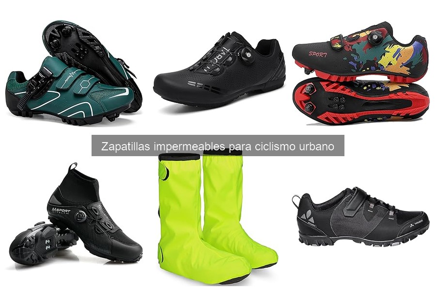 Beneficios de Zapatillas Impermeables para Ciclismo Urbano