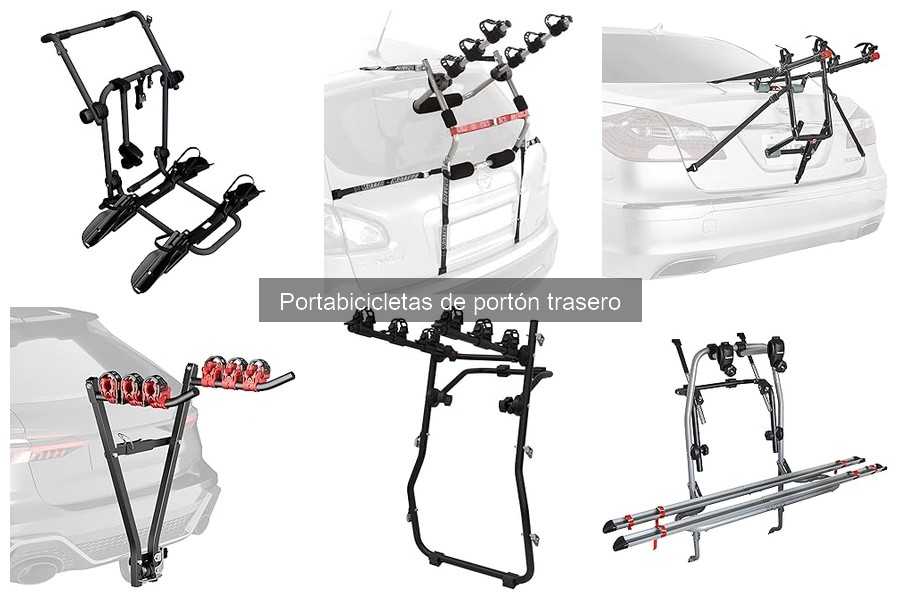 Bicicletas compatibles con portabicicletas de portón trasero