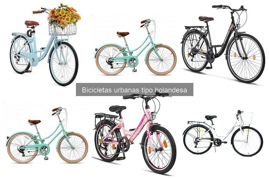Bicicletas Urbanas Holandesas para Personas Altas: Guía de Compra
