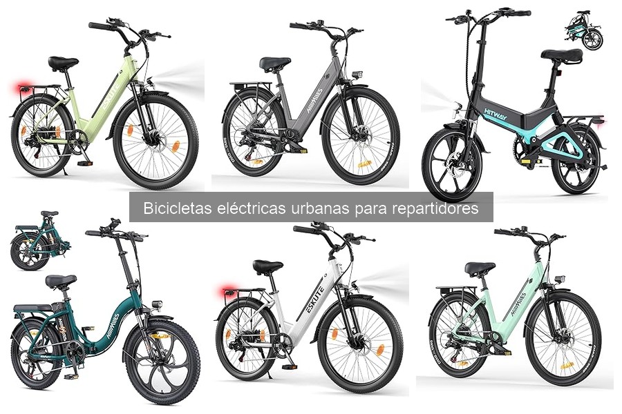 Características Clave de Bicicletas Eléctricas para Repartidores